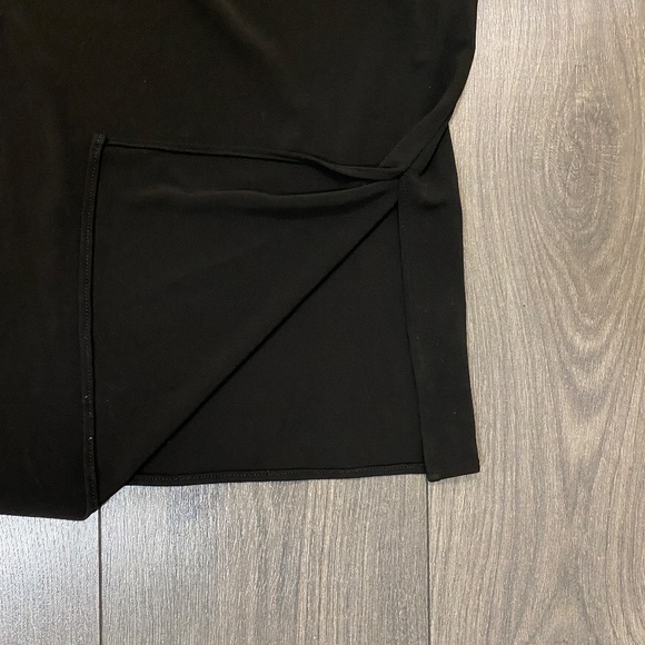 Helmut Lang Black Midi Dress Size XS - Picture 7 of 9